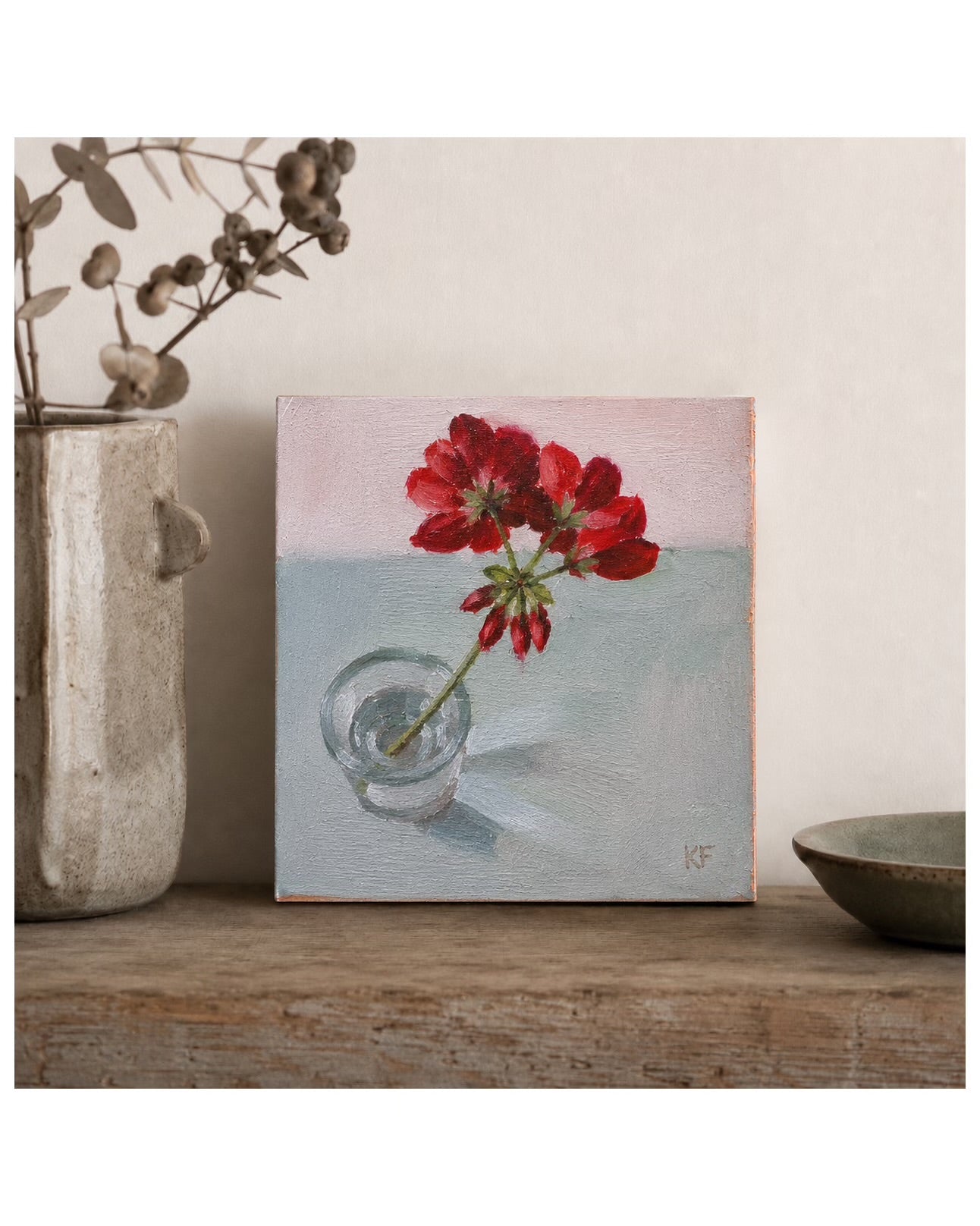 Geranium in a Glass No.2