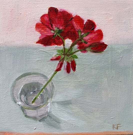 Geranium in a Glass No.2