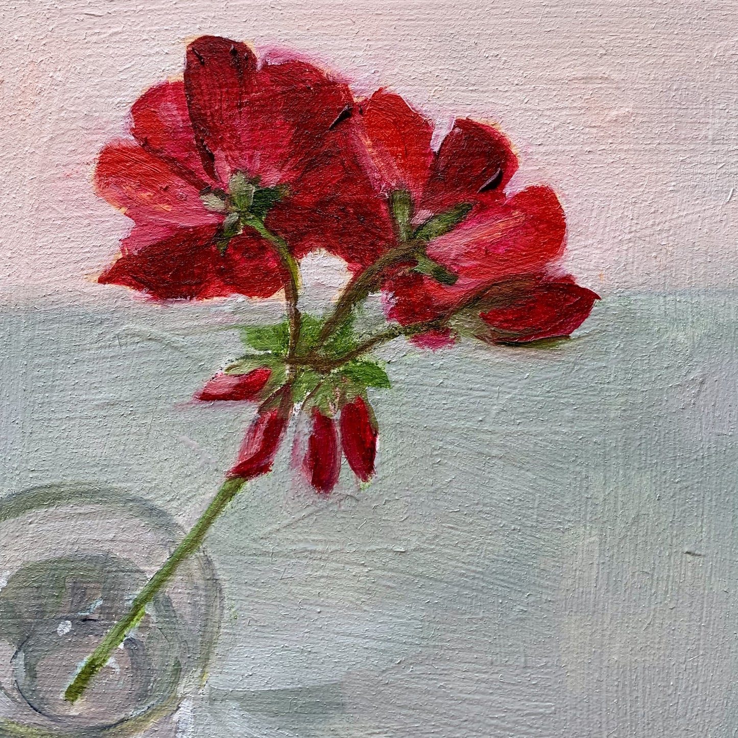 Geranium in a Glass No.2