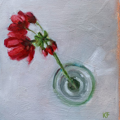 Geranium in a Glass