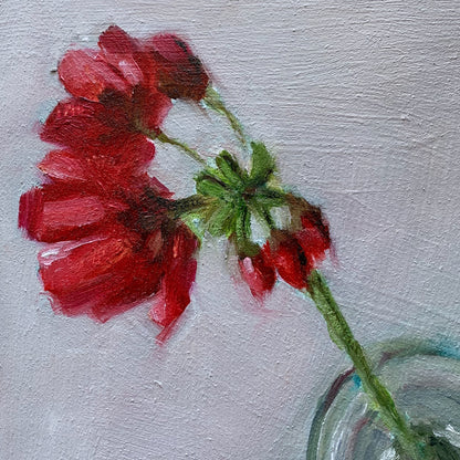 Geranium in a Glass