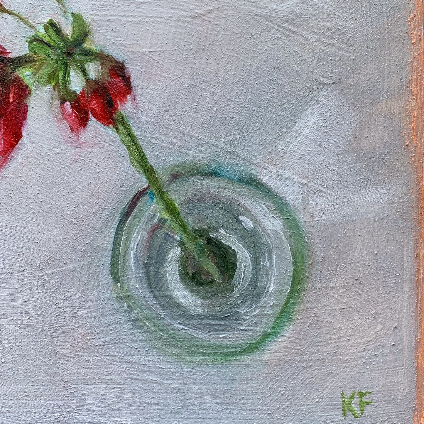 Geranium in a Glass