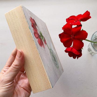 Geranium in a Glass